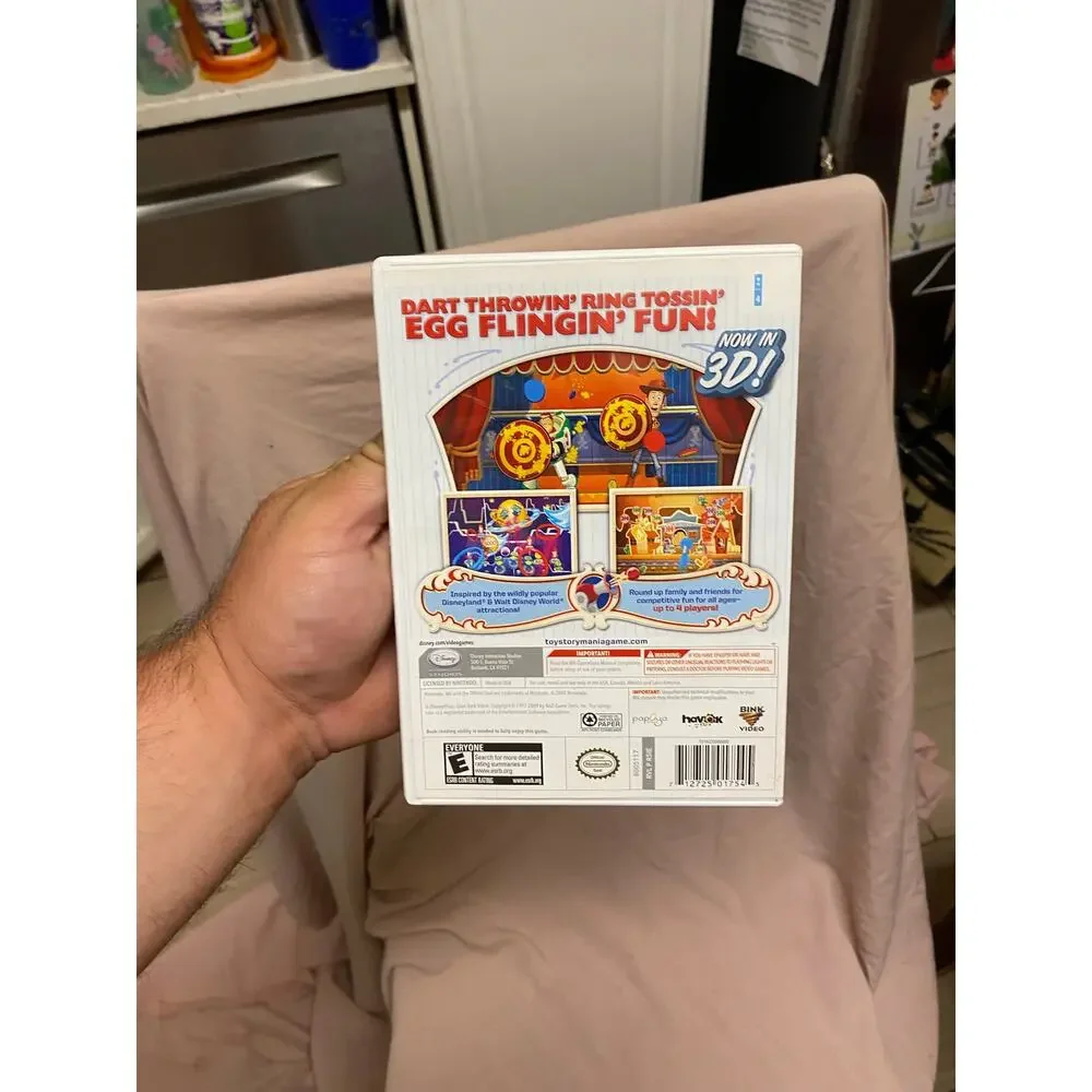 Toy Story Mania (Nintendo Wii, 2009) CIB